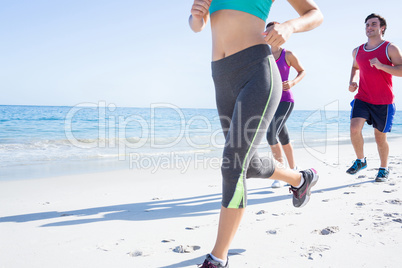 Friends doing jogging together