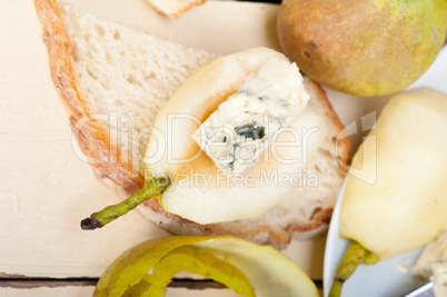 cheese and pears