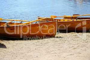 Rowing boats for rent