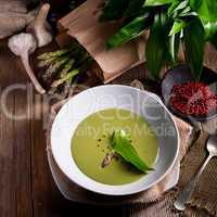 Ramsons Asparagus Soup