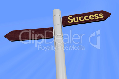 Signposts with Success