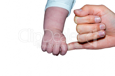 Baby Hand, Erwachsenen Hand