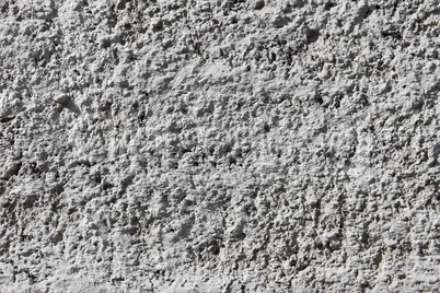 Concrete wall painted with lime