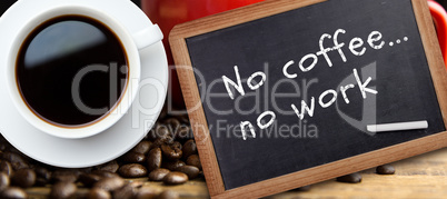 Composite image of white cup of coffee