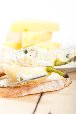 cheese and pears