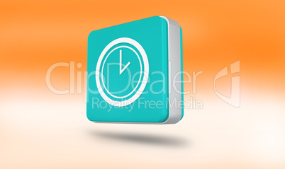 Composite image of time app tile