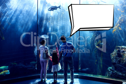 Composite image of speech bubble