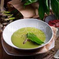 Ramsons Asparagus Soup