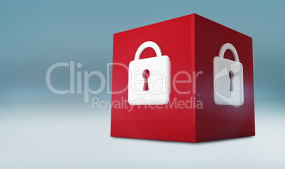 Composite image of app cube Composite image of app cube