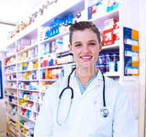 Composite image of happy doctor smiling at camera