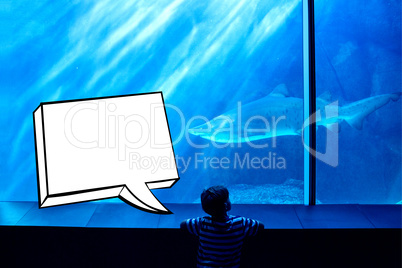 Composite image of speech bubble