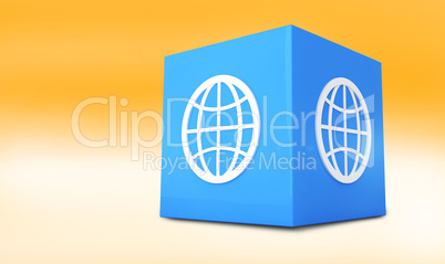 Composite image of app box
