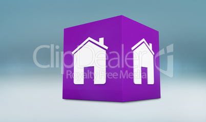 Composite image of home app cube