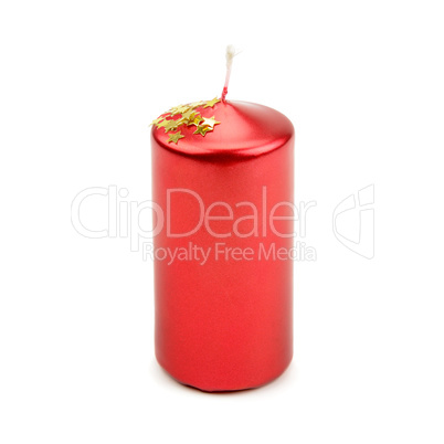 candle isolated on a white background