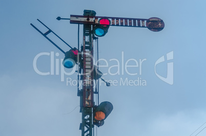 Signal  der Eisenbahn