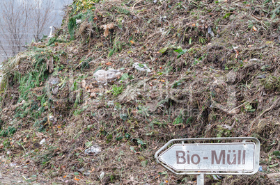 Komposthaufen, Bio Müll
