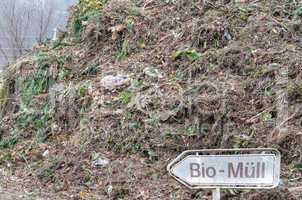 Komposthaufen, Bio Müll