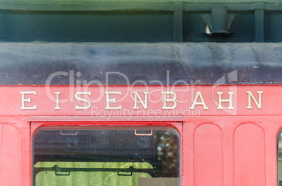 Alter Eisenbahnwagen