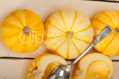 fresh yellow pumpkin