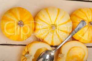 fresh yellow pumpkin