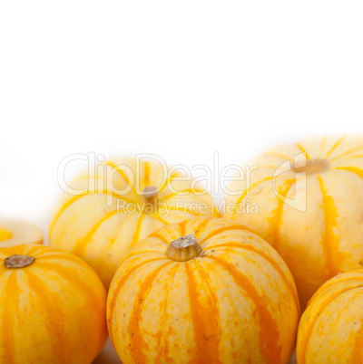 fresh yellow pumpkin