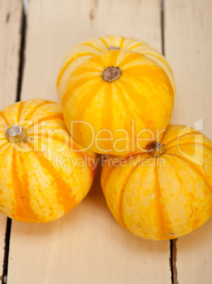 fresh yellow pumpkin