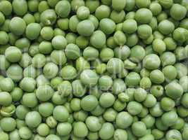 Green peas vegetable background