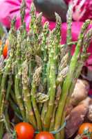 Green asparagus