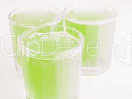 Green apple juice