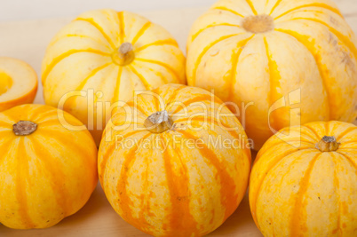 fresh yellow pumpkin