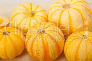 fresh yellow pumpkin