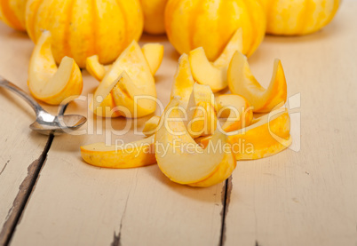 fresh yellow pumpkin