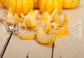 fresh yellow pumpkin