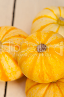 fresh yellow pumpkin