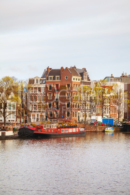 Overview of Amsterdam, the Netherlands