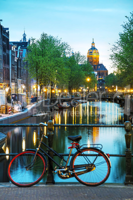 The Basilica of Saint Nicholas in Amsterdam