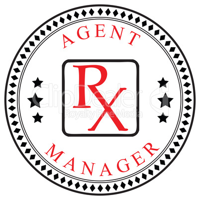 Symbol for Agent or Manager pharmaceutical company
