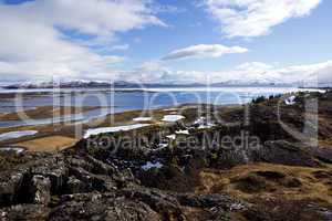 First European parliament Thingvellir in Iceland