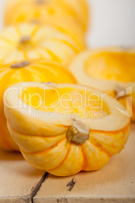 fresh yellow pumpkin