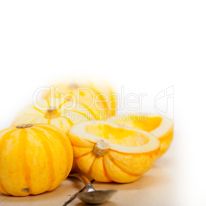 fresh yellow pumpkin