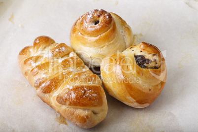 Pies from fancy dough