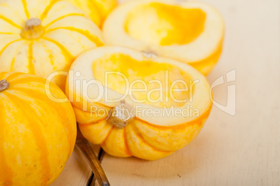 fresh yellow pumpkin