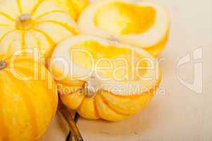 fresh yellow pumpkin