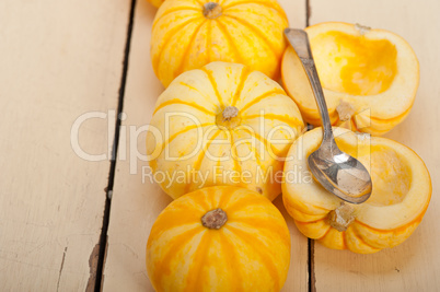 fresh yellow pumpkin