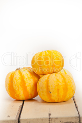 fresh yellow pumpkin