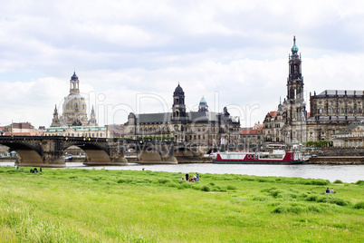 Old Town of Dresden in Saxony