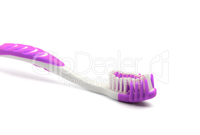 Toothbrush on white background