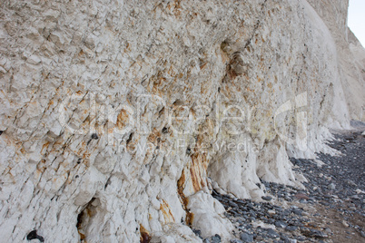 Chalk cliff at mons klint