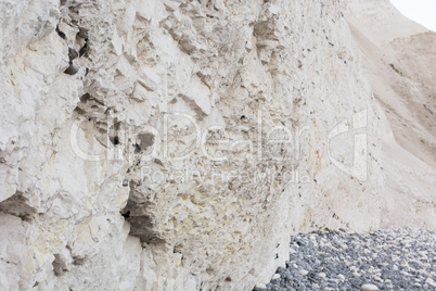 Chalk cliff at mons klint