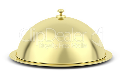 Gold cloche